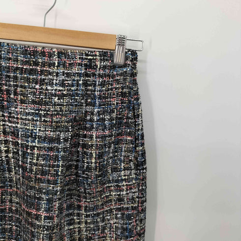 ナチュラルクチュール natural couture MIXツイードハイウエストタイトスカート レディース FREE