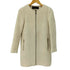ザラ ZARA ウール混 ノーカラーコート レディース import:XS