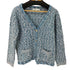 リランドチュール Rirandture ラメツイードニットジャケット レディース JPN:2