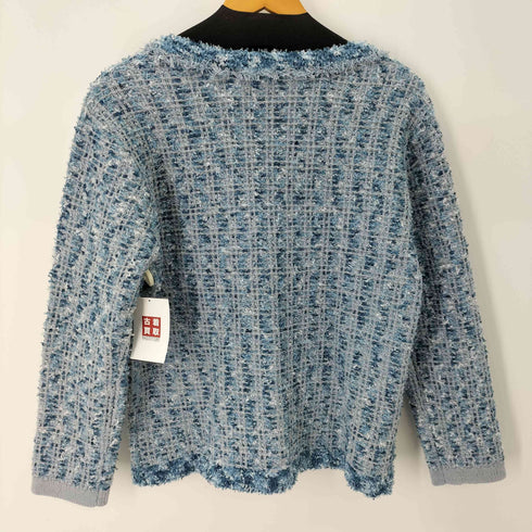 リランドチュール Rirandture ラメツイードニットジャケット レディース JPN:2