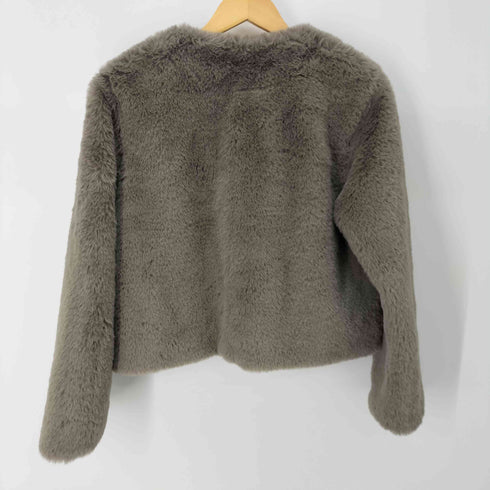 ミラオーウェン Mila Owen 金釦クロップドファージャケット レディース JPN:1