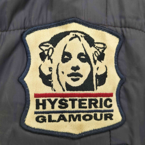 ヒステリックグラマー HYSTERIC GLAMOUR ワッペン 中綿 ジップアップパテッドジャケット メンズ JPN:S