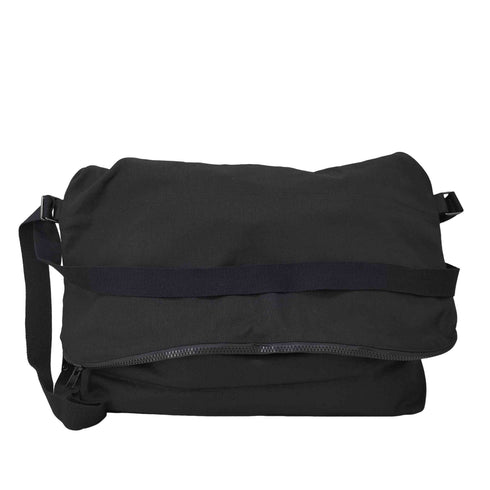 ヨウジヤマモト Yohji Yamamoto シグネチャーロゴキャンバスメッセンジャーバッグ メンズ ONE SIZE