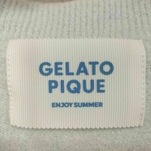 ジェラートピケ gelato pique しろくまアイスジャガードプルオーバー レディース FREE