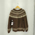 80-90s SCOTNORD IMPORT EXPORT LTD スコットランド製 総柄 ウールニット メンズ