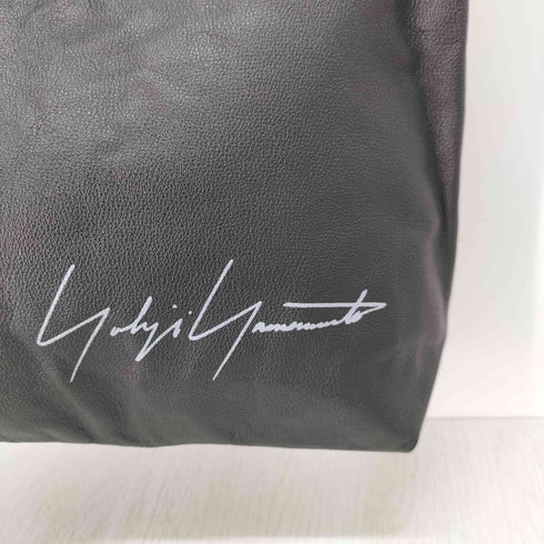 ヨウジヤマモト Yohji Yamamoto シグネチャーロゴカウレザーショルダーバッグ メンズ ONE SIZE