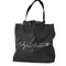 ヨウジヤマモト Yohji Yamamoto シグネチャーロゴカウレザートートバッグ M メンズ ONE SIZE