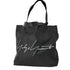 ヨウジヤマモト Yohji Yamamoto シグネチャーロゴカウレザートートバッグ M メンズ ONE SIZE