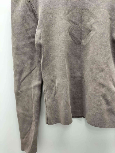 ザラ ZARA リブニット クルーネック カットソー レディース import:L
