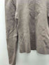 ザラ ZARA リブニット クルーネック カットソー レディース import:L