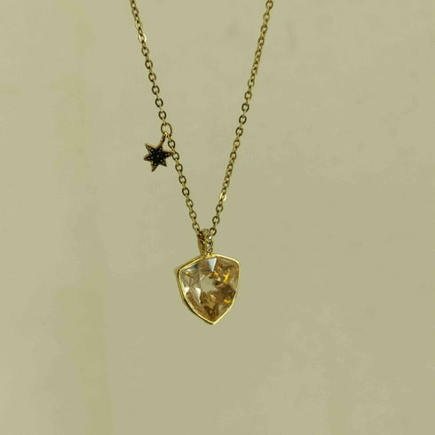スワロフスキー SWAROVSKI スターゴールドトーン チェーンネックレス レディース
