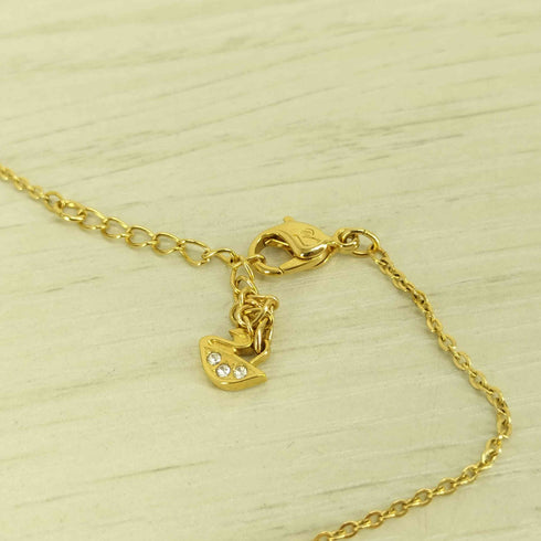 スワロフスキー SWAROVSKI スターゴールドトーン チェーンネックレス レディース