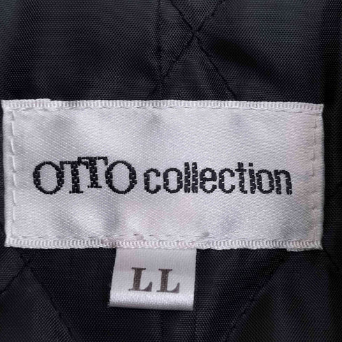 オットー otto collection シープスキン フェイクファー 裏地キルティング レザージャケット レディース LL