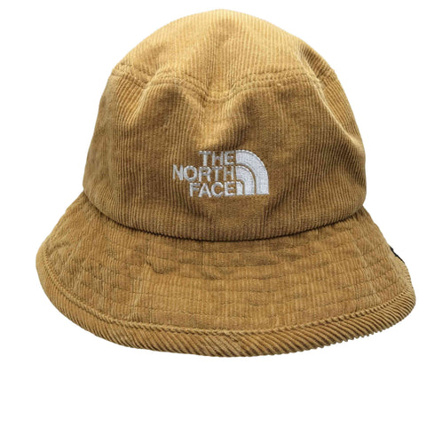 ザノースフェイスホワイトレーベル THE NORTH FACE WHITE LABEL ロゴ刺繍 コーデュロイ バケット ハット メンズ M