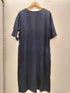 アニエスベー agnes b. PARIS コットン シャンブレー S/S Vネック ワンピース レディース 2