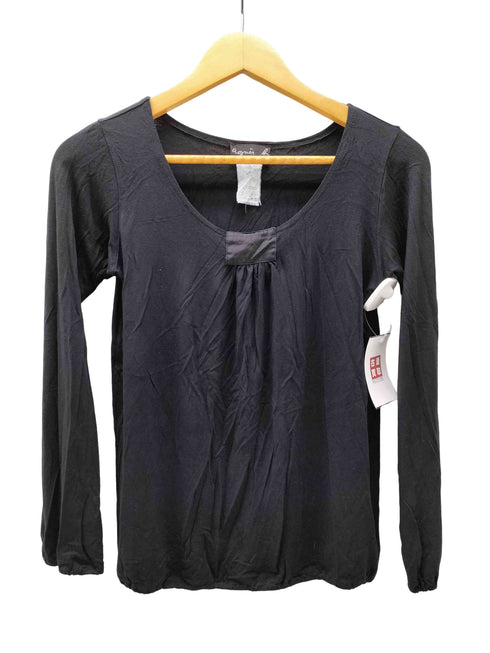 アニエスベー agnes b. PARIS レーヨン ポリ ストレッチ カットソー レディース 2