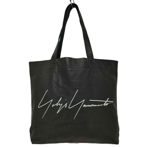 ヨウジヤマモト Yohji Yamamoto NOVELTY COW LEATHER TOTE BAG メンズ