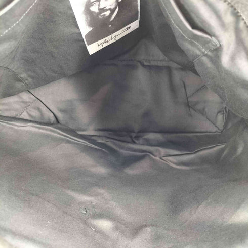 ヨウジヤマモト Yohji Yamamoto SIGNATURE LEATHER MINI TOTE BAG メンズ