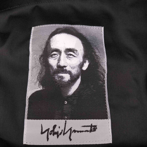 ヨウジヤマモト Yohji Yamamoto SIGNATURE LEATHER MINI TOTE BAG メンズ