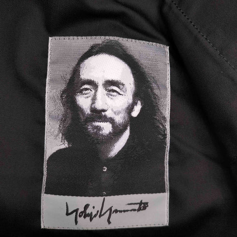 ヨウジヤマモト Yohji Yamamoto SIGNATURE LEATHER MINI TOTE BAG メンズ