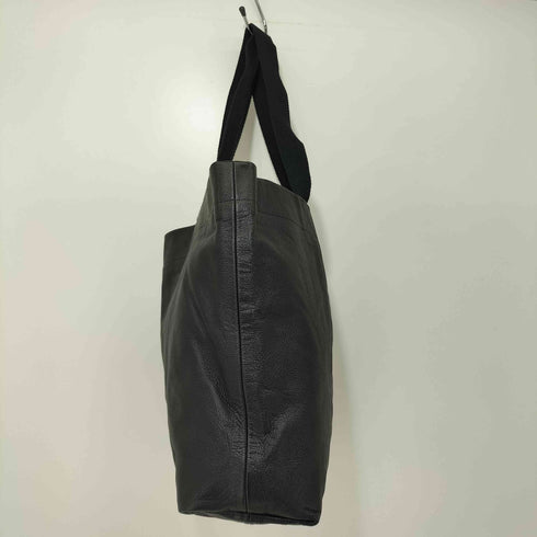 ヨウジヤマモト Yohji Yamamoto SIGNATURE LEATHER MINI TOTE BAG メンズ