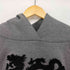 ヴィヴィアンタム VIVIENNE TAM 龍 ドラゴン刺繍 バックジップ ラグラン ボンディングパーカー レディース JPN:38