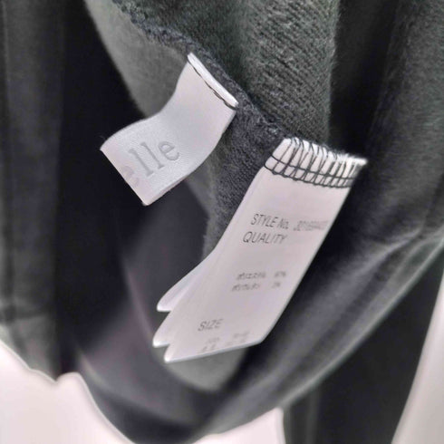 ジュメロ jumelle ベロア アシンメトリー レイヤードカットソー レディース JPN:M