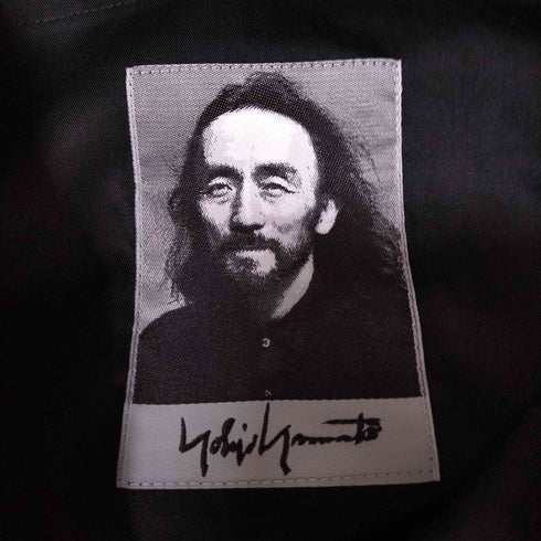 ヨウジヤマモト Yohji Yamamoto SIGNATURE LEATHER MINI TOTE BAG メンズ