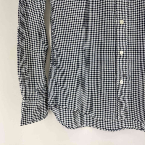 フレッドペリー FRED PERRY ワンポイント刺繍 ギンガムチェック柄 L/S BDシャツ メンズ XS