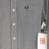 フレッドペリー FRED PERRY ワンポイント刺繍 ギンガムチェック柄 L/S BDシャツ メンズ XS