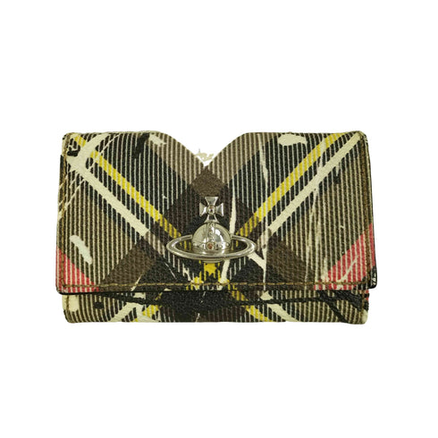 ヴィヴィアンウエストウッド Vivienne Westwood チェック柄 6連キーケース レディース