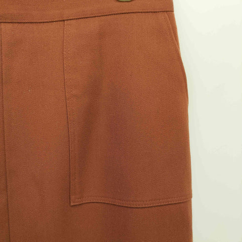 インディヴィ INDIVI ビッグポケット ペンシルスカート ひざ丈 レディース JPN:42