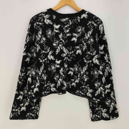 エメルリファインズ EMMEL REFINES EM ジャカード カーディガン レディース FREE