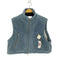 ウル URU SHEEP BOA ZIP VEST レディース 2