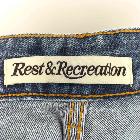 Rest&Recreation WASHED DENIM PANTS ウォッシュド デニム パンツ レディース 29