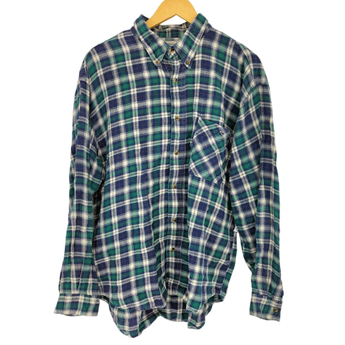 bugle boy company リネン混 ボタンダウンシャツ メンズ import:XXL