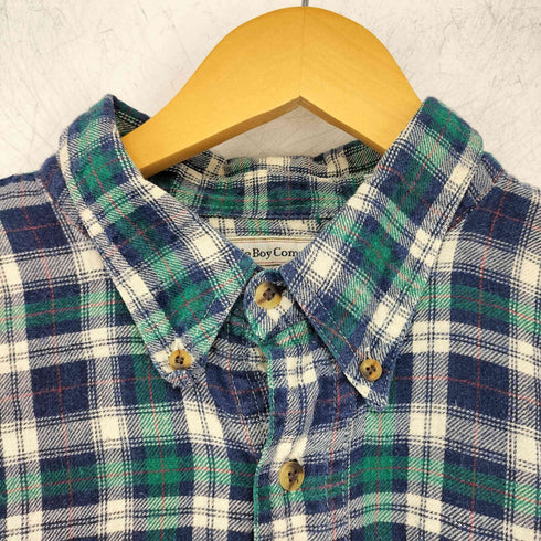 bugle boy company リネン混 ボタンダウンシャツ メンズ import:XXL