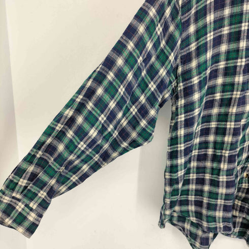 bugle boy company リネン混 ボタンダウンシャツ メンズ import:XXL