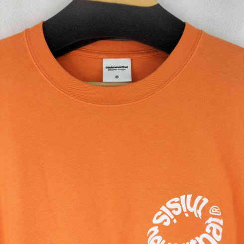 ディスイズネバーザット thisisneverthat 両面プリント L/S Tシャツ メンズ import:M