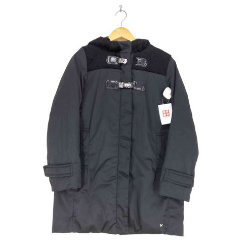 マックスマーラ MAX MARA フック式ボタン 切り返しデザイン フーディージャケット メンズ 38