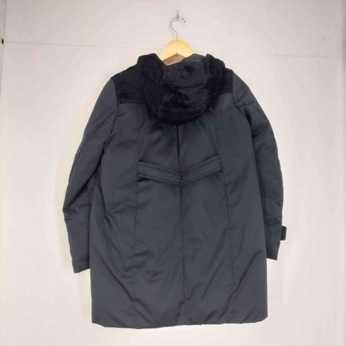 マックスマーラ MAX MARA フック式ボタン 切り返しデザイン フーディージャケット メンズ 38