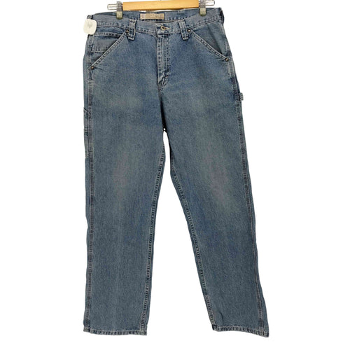 リー Lee 00s DUNGAREES CARPENTER メキシコ製 ペインター カーペンターデニム メンズ 34×32