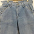 リー Lee 00s DUNGAREES CARPENTER メキシコ製 ペインター カーペンターデニム メンズ 34×32