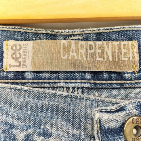 リー Lee 00s DUNGAREES CARPENTER メキシコ製 ペインター カーペンターデニム メンズ 34×32