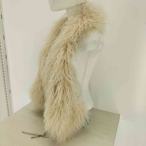 ゴア goa チベットラム ショール レディース FREE