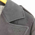 バーバリーブラックレーベル BURBERRY BLACK LABEL 裏地チェック エポレット ナポレオンコート メンズ import:L