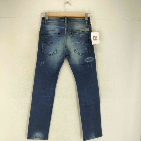 ディーゼル DIESEL ダメージ加工 ストレートデニムパンツ レディース 10Y