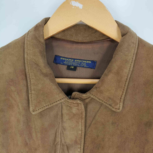 ブルックスブラザーズ BROOKS BROTHERS 80s センターベント スウェード ジャケット メンズ 14