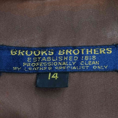 ブルックスブラザーズ BROOKS BROTHERS 80s センターベント スウェード ジャケット メンズ 14