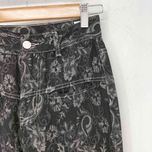 K.Z デザインデニムパンツ ペイズリー レディース  S